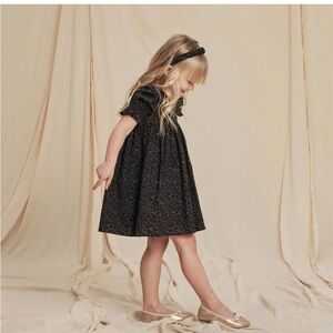 Noralee Floral Black Kids Dress size 8